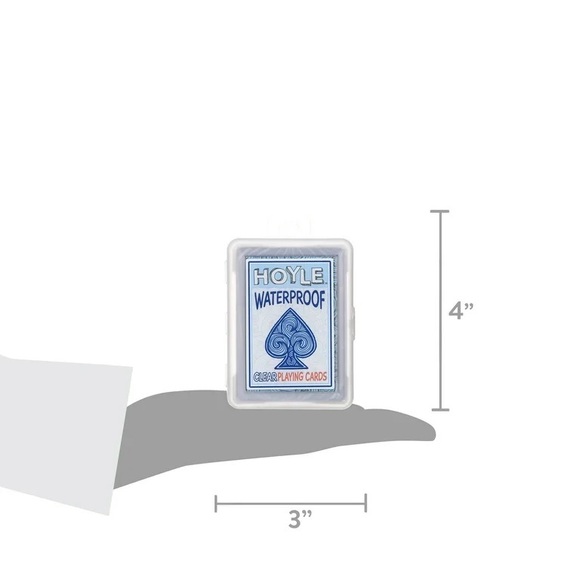 Hoyle Waterproof Clear Playing Cards - Picture 10 of 12